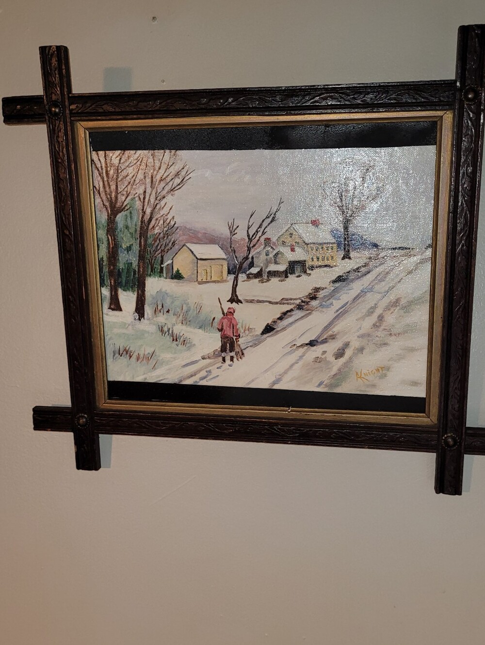 Vintage Original Oil Painting - Picture 8 of 11
